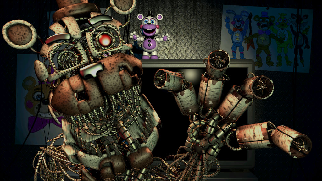 SFM ) Molten Freddy jumpscare ( with proofs )