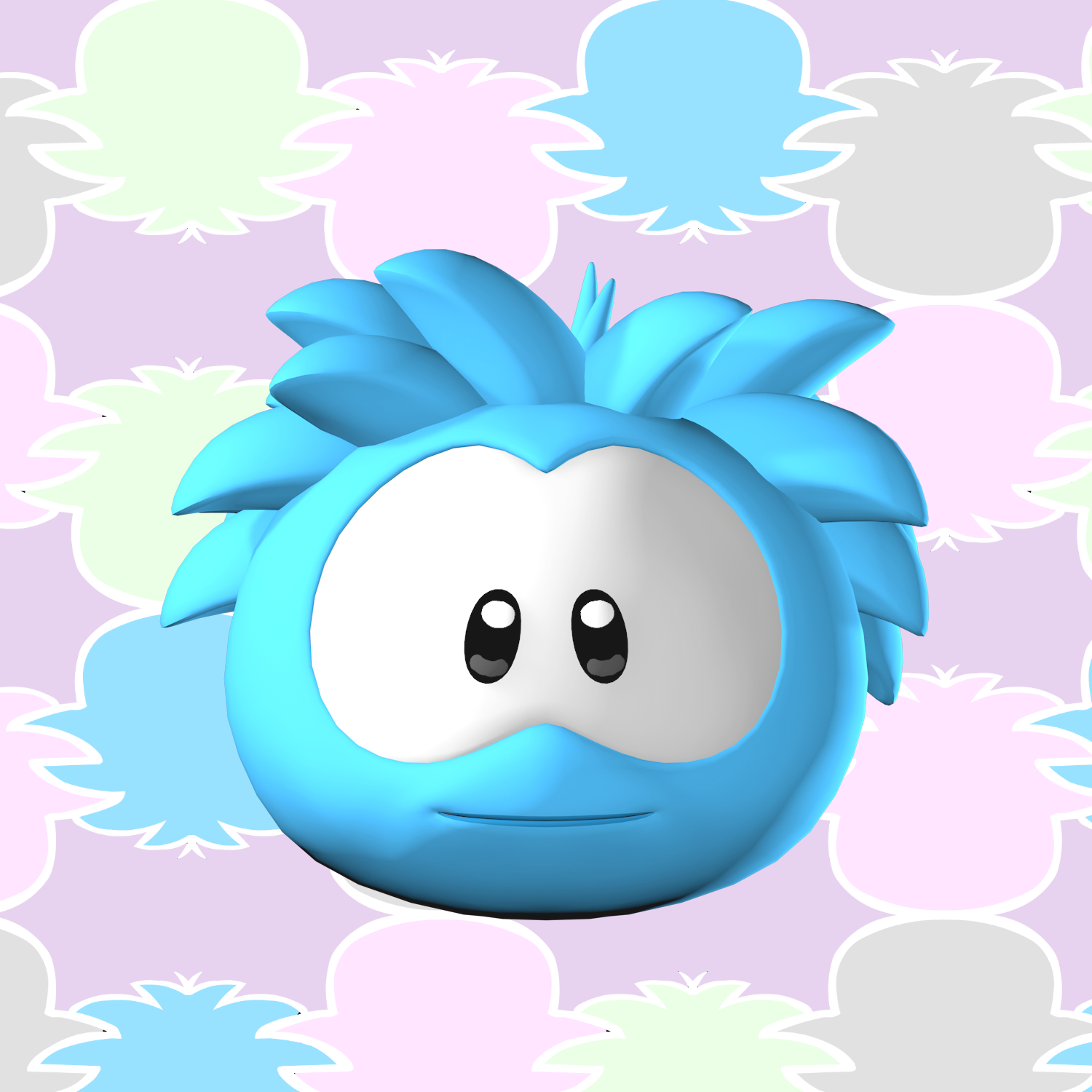 3D Puffle Model by 3D-Darlin on DeviantArt
