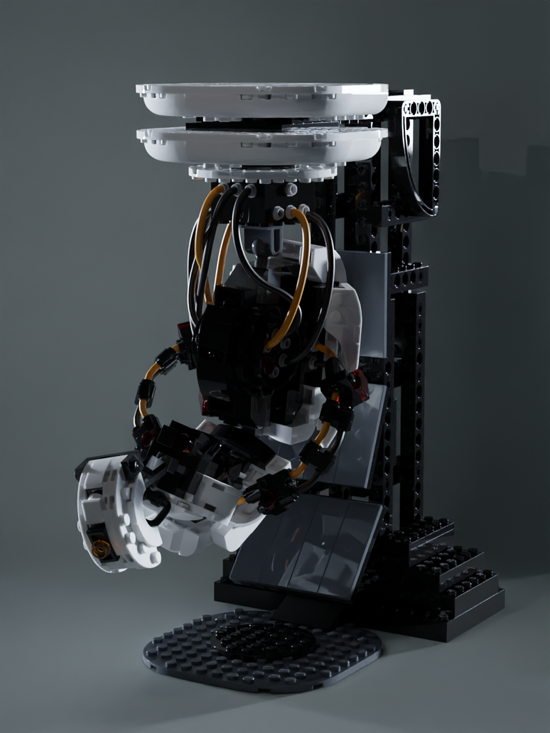 LEGO GLaDOS Model Release! by 3D-Darlin on DeviantArt