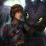 Inseparable - Hiccup and Toothless