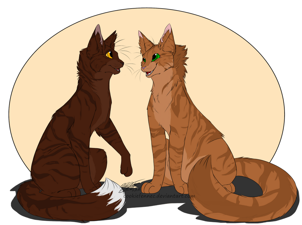 Alderpaw and Sparkpaw