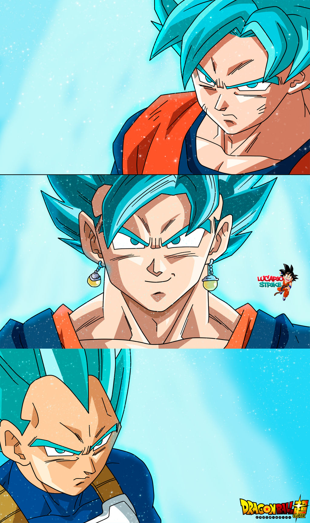 Goku Super Sayajin Blue by lucario-strike on DeviantArt
