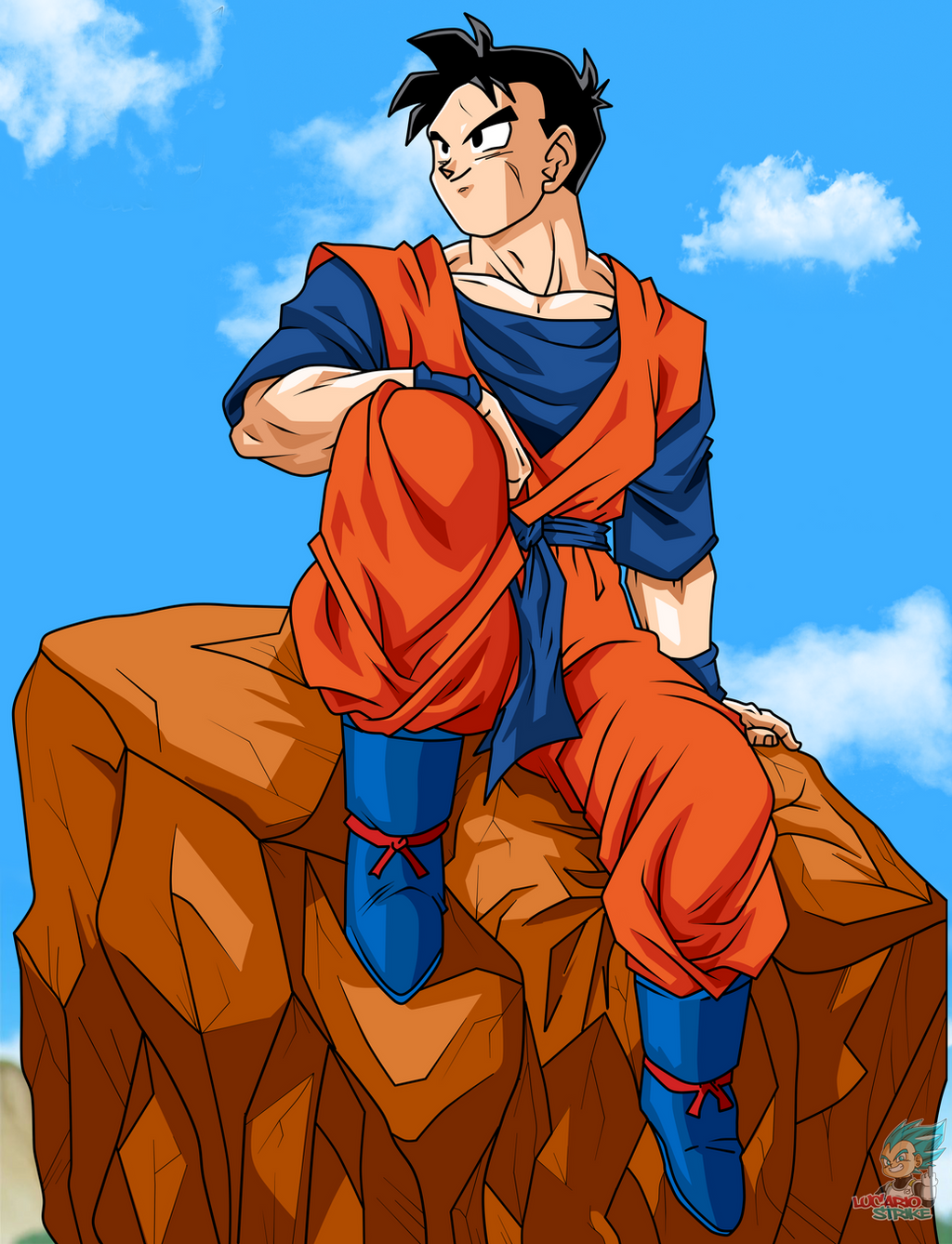 Son Gohan Du Futur Son Gohan Future Poster by lucario-strike on DeviantArt