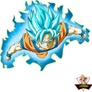 Goku SSGSS BLUE