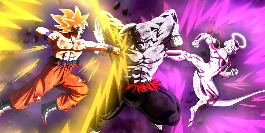 Goku y freezer vs jiren by lucario-strike on DeviantArt