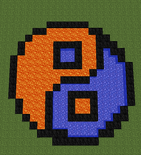 Yin And Yang Minecraft Pixel Art By Silvertail108 On DeviantArt yin-and-yang-minecraft-pixel-art-by-silvertail108-on-deviantart