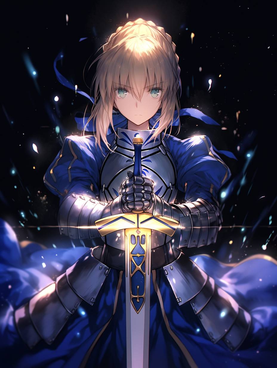 Saber (Fate / StayNight) by ShavedPickles on DeviantArt