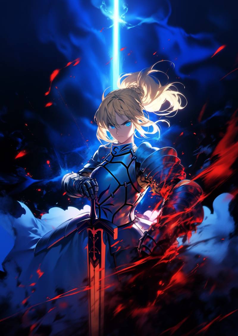 Saber (Fate/Stay Night) #2 by ShavedPickles on DeviantArt