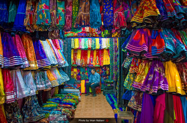Gateway of Color, Shiraz Bazaar, Iran