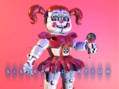 (C4D|FNAF) Circus Baby V.1