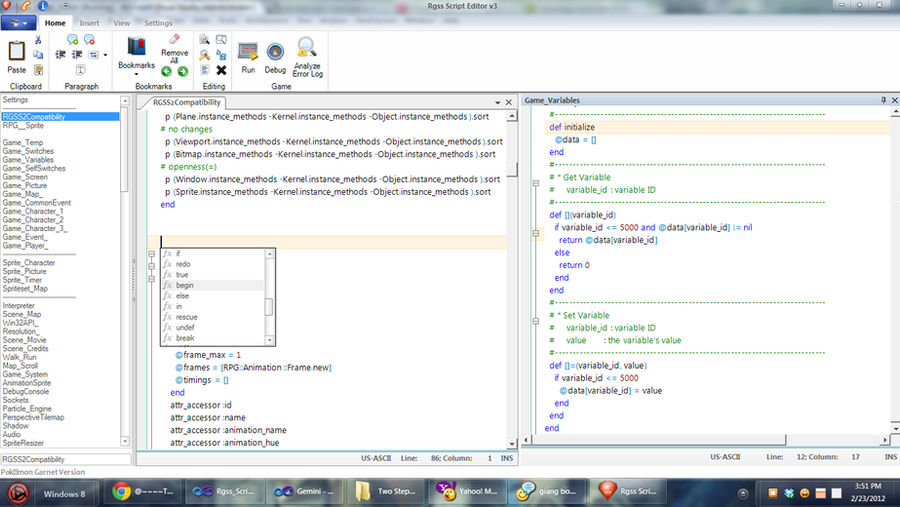 Rgss Language Rgss Script Editor v3 is here by help-14 on DeviantArt