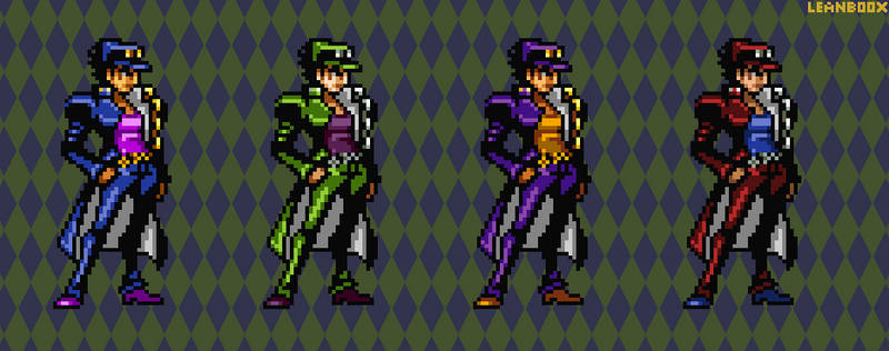 Jotaro Kujo Sprite