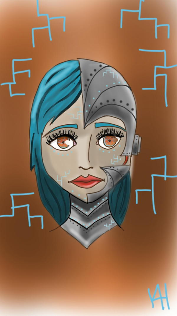 cyborg by kayleekangaroo on DeviantArt