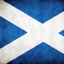 Scotland Grungy Flag