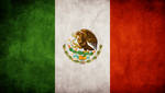 Mexico Grungy Flag by think0