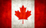 Canada Grungy Flag by think0