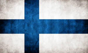 Finland Grungy Flag