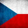 Czech Republic Grunge Flag