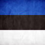 Estonia Grunge Flag