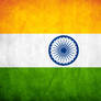 India Grunge Flag