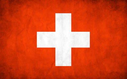 Switzerland Grunge Flag