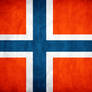 Norway Grunge Flag