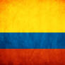 Colombia Grunge Flag