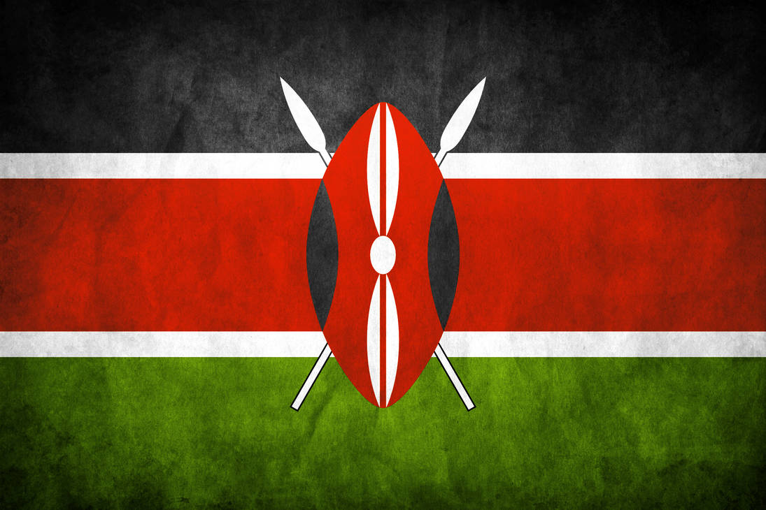 Kenya Grunge Flag by think0 on DeviantArt