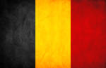 Belgium Grunge Flag by think0