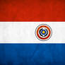 Paraguay Grunge Flag