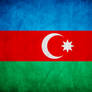 Azerbaijan Grunge Flag