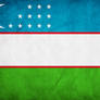 Uzbekistan Flag Grunge