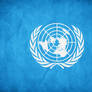 United Nations Flag Grunge