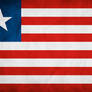 Liberia Flag Grunge