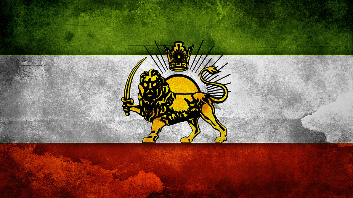 Shahsevan Flag The Shahanshahi Flag by think0 on DeviantArt