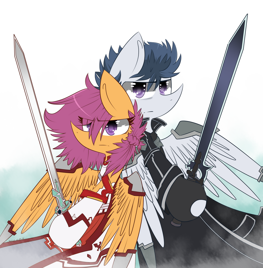 SAO Rumble and Scootaloo (again)