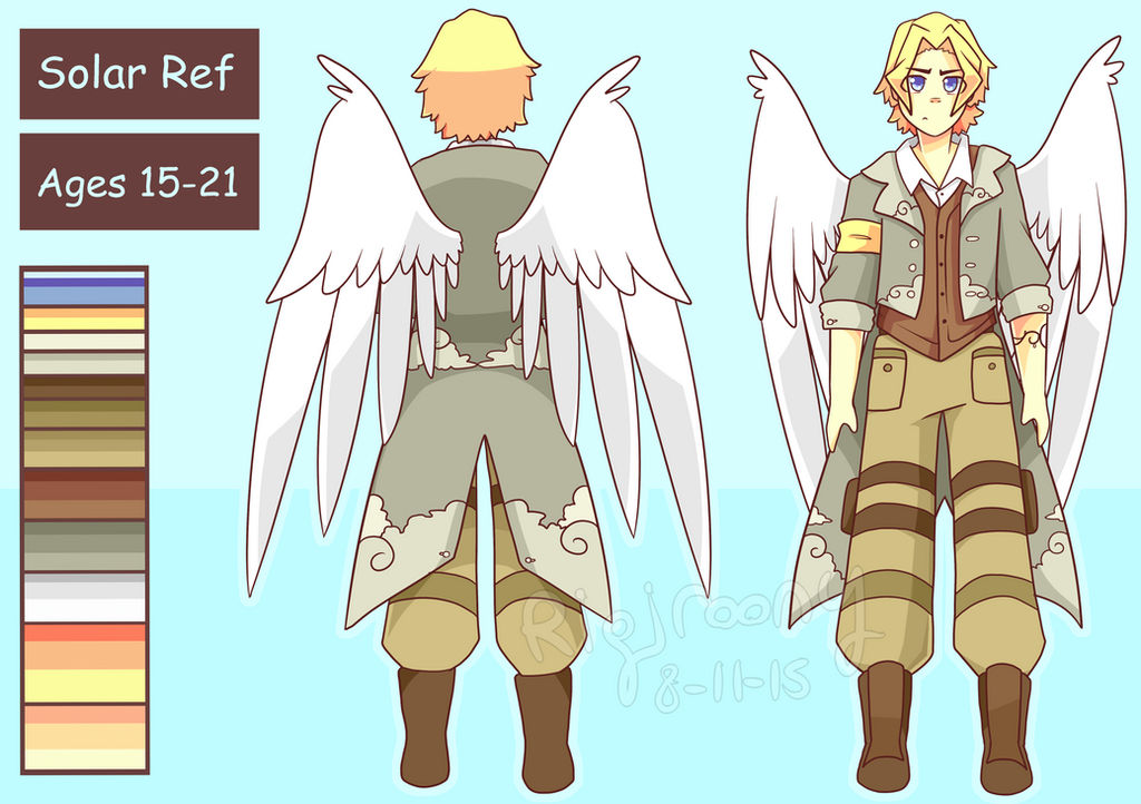 Solar Ref Sheet by Rigiroony on DeviantArt
