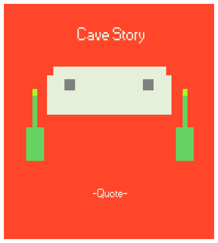 Cave Story Minimal Poster