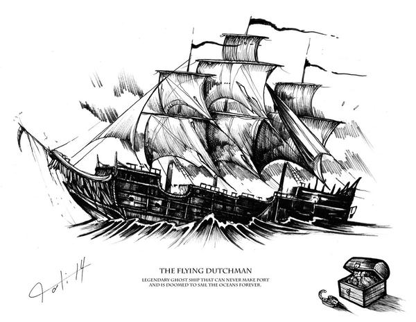 Dlying Dutchman Rework The Flying Dutchman by Varulvenart on DeviantArt