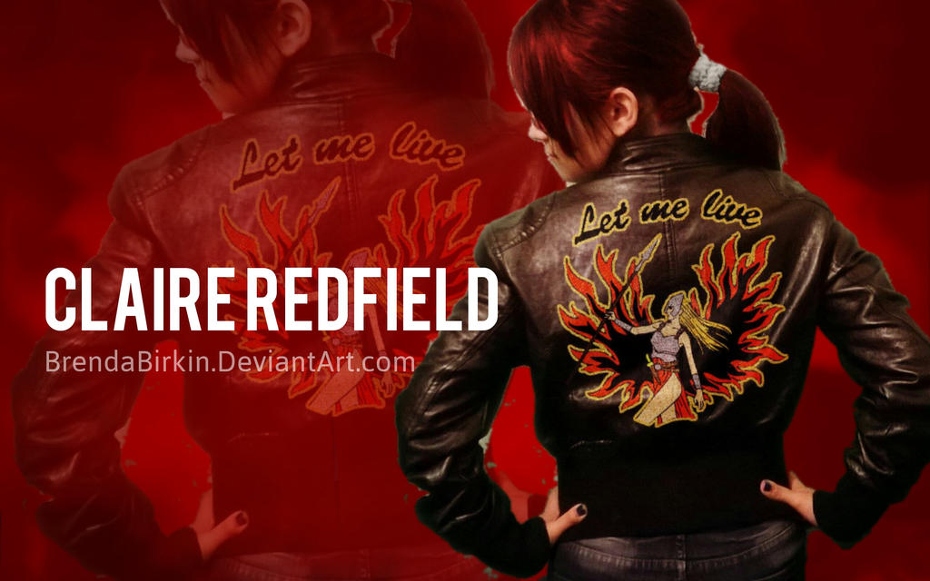 Claire Redfield Cosplay Wallpaper style