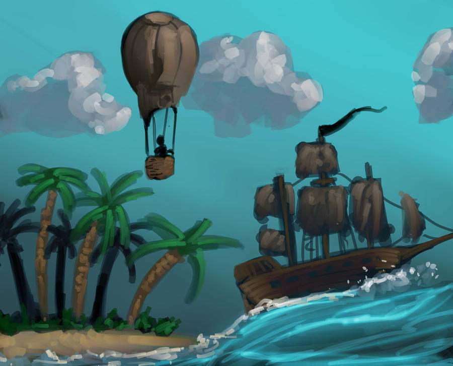 balloon ride by Zathlord on DeviantArt