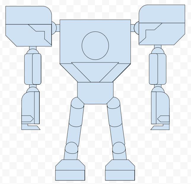 Mech Template Blocks Mech Suit Template by Flamewarrior111 on DeviantArt