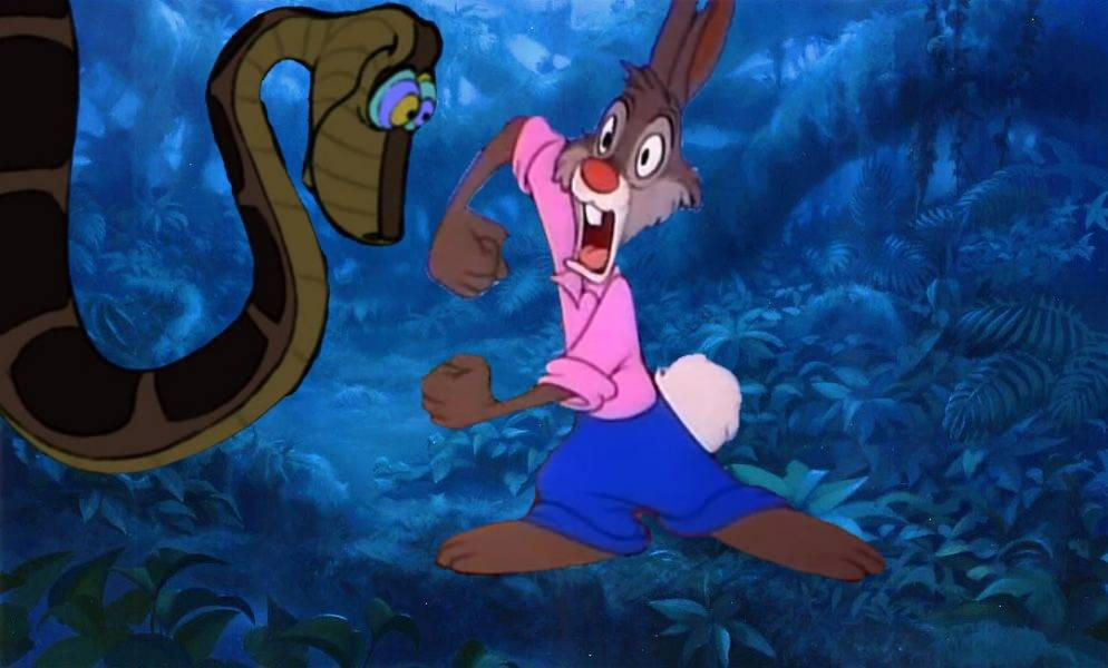 kaa x brer rabbit disney walt crossover 2 by Albercito on DeviantArt