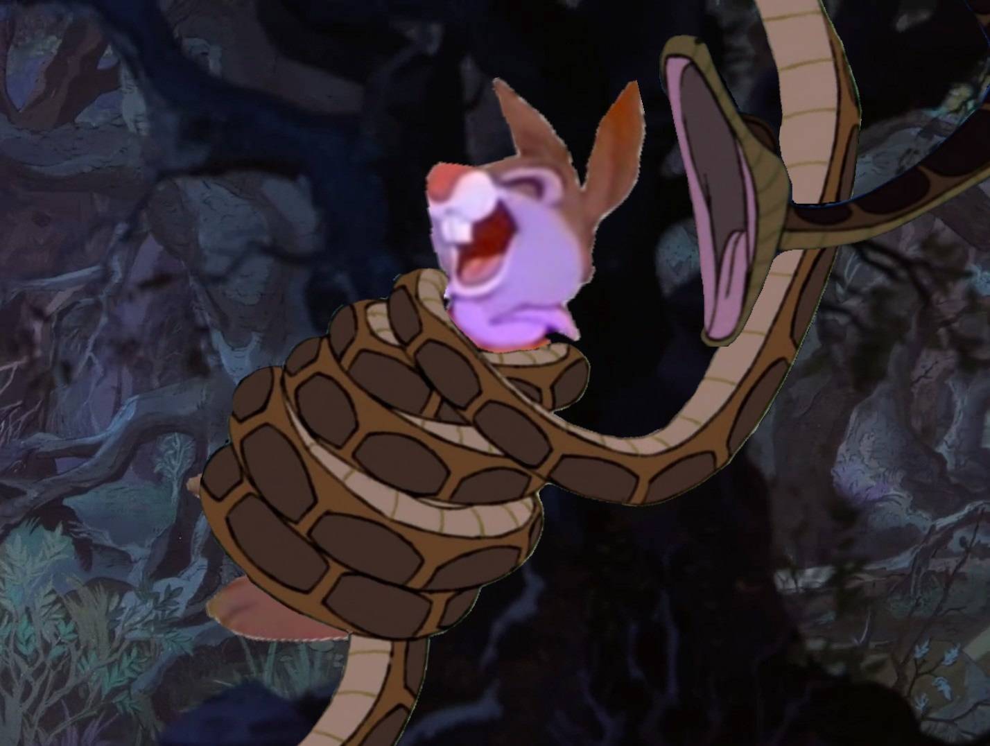 kaa x brer rabbit disney walt crossover 9 by Albercito on DeviantArt