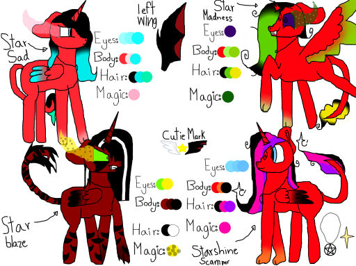 Starshine Color Starshine Color guid by StarshineScamper123 on DeviantArt