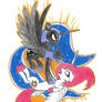 Mlp Luna and Celestia