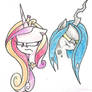 Mlp Princess Cadance and Chrysalis
