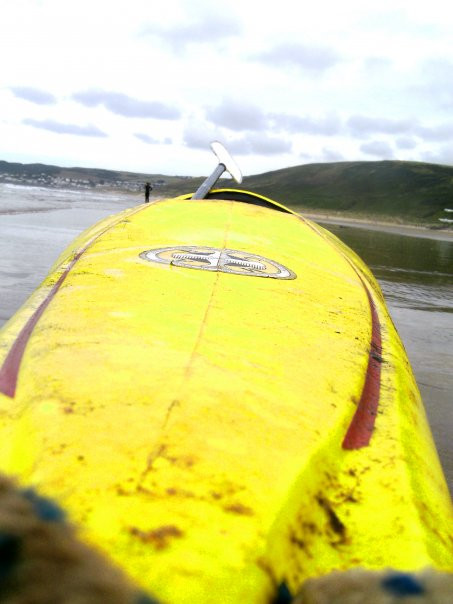 Yellow Kayak