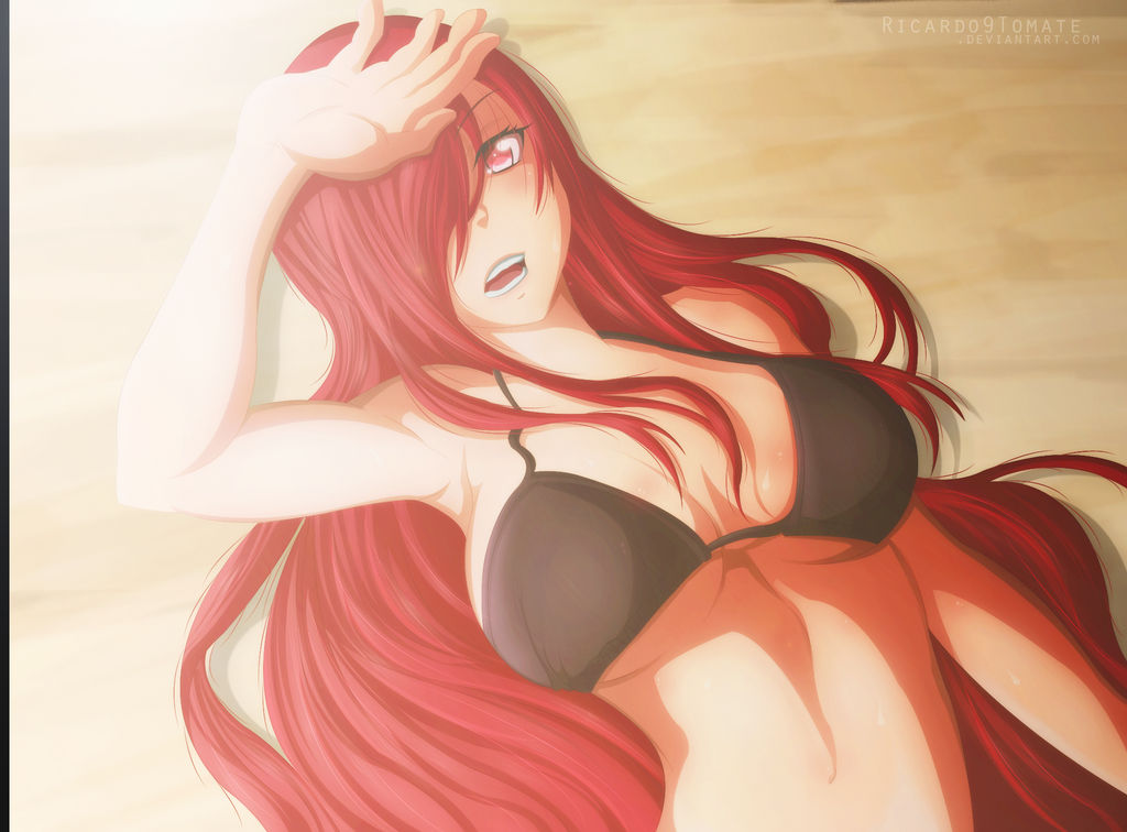 Erza Scarlet - ''A Hot Day''