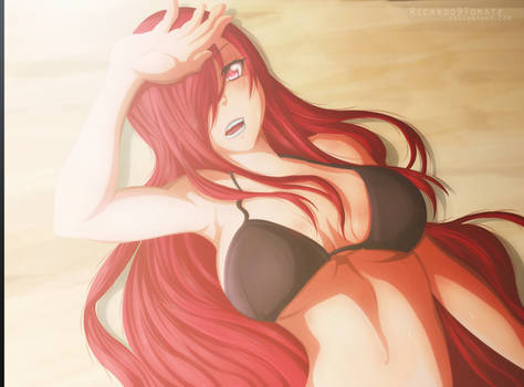 Erza Scarlet - ''A Hot Day'' by Ric9Duran